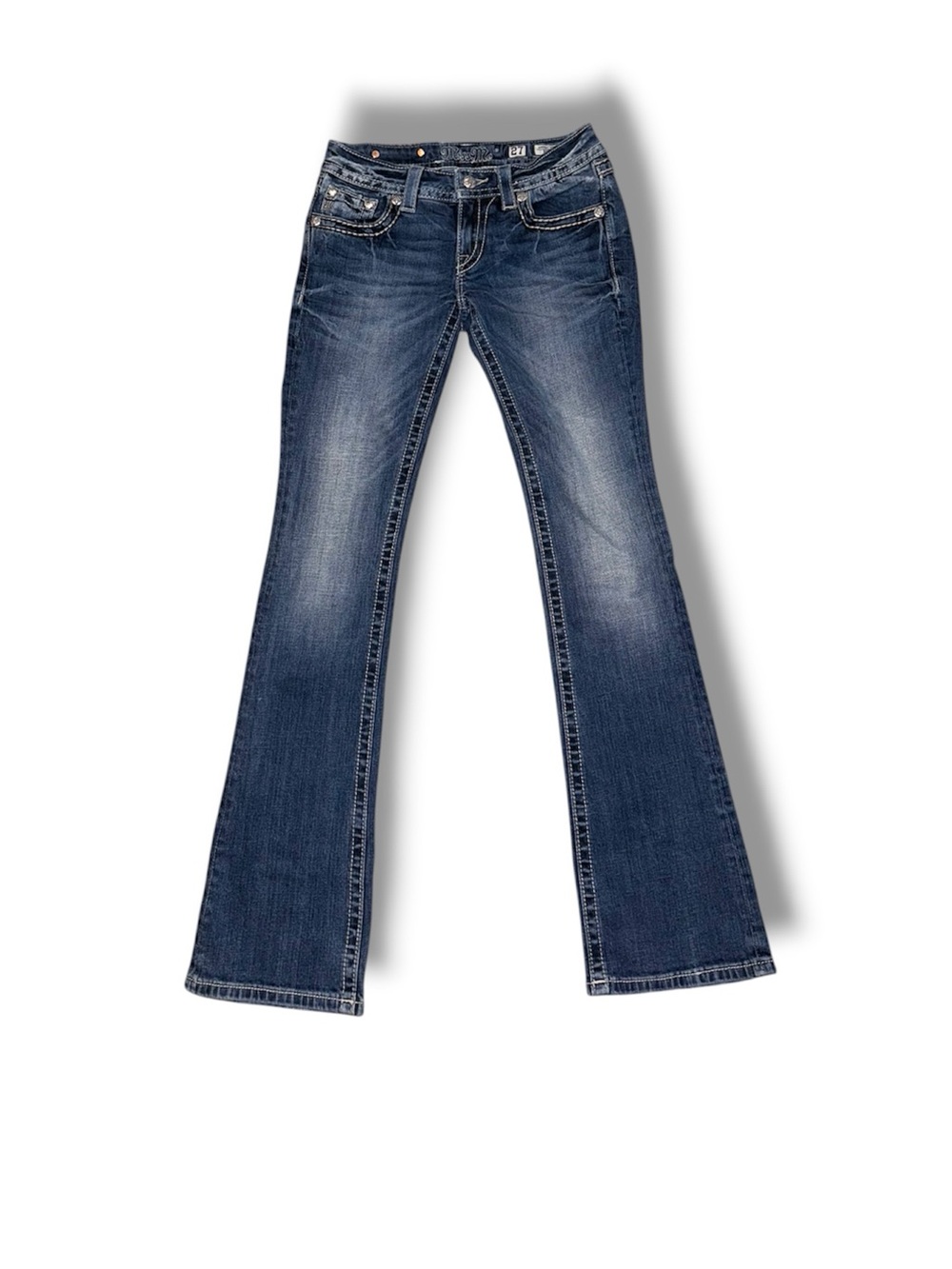 Miss Me Signature Flare Embelished Jeans